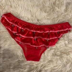 Victoria’s Secret Holiday Jingle Bell Panty NWT